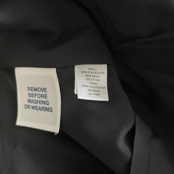 Forth & Towne Allegory Black Straight Skirt Pleat - Picture 10 of 11